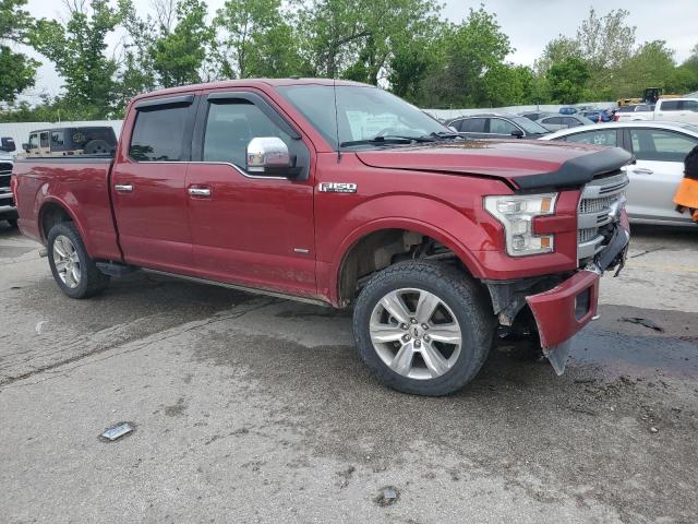 Пикапы FORD F-150 2017 Красный
