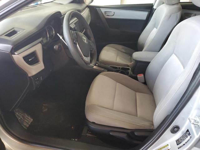  TOYOTA COROLLA 2015 Silver