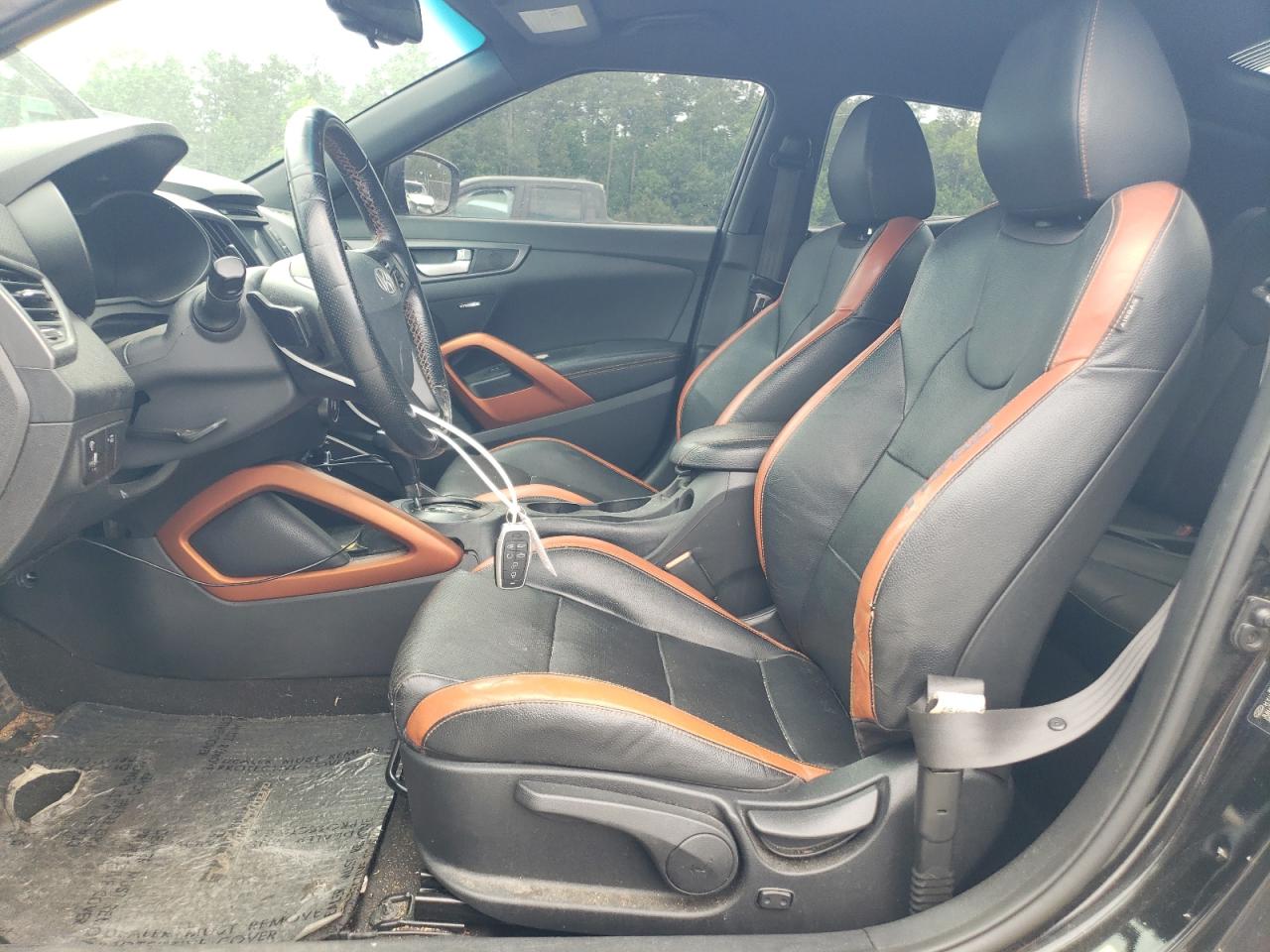 2016 Hyundai Veloster Turbo VIN: KMHTC6AEXGU303741 Lot: 56553085