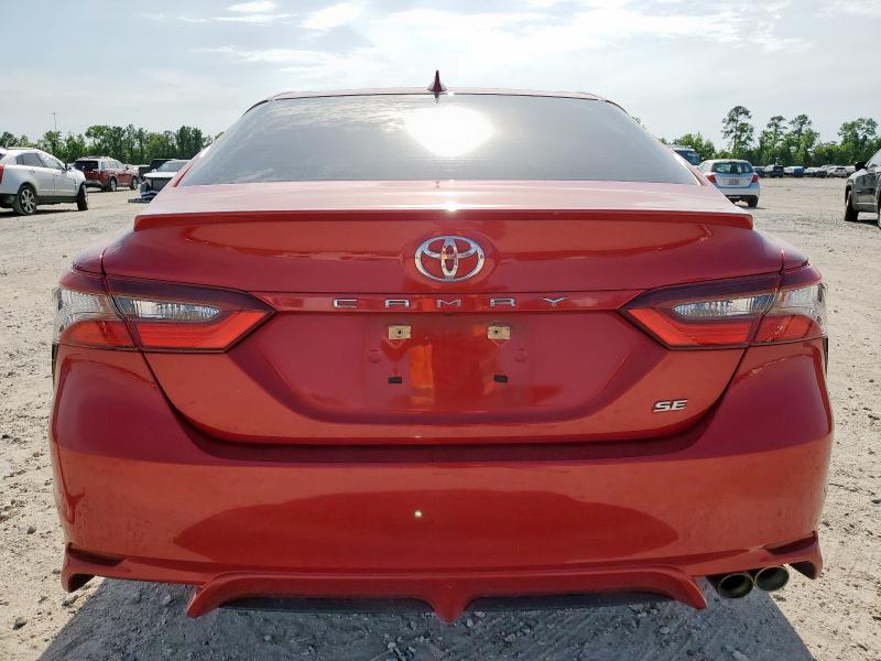 TOYOTA CAMRY 2021 Красный