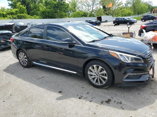 Седаны HYUNDAI SONATA 2017 Черный