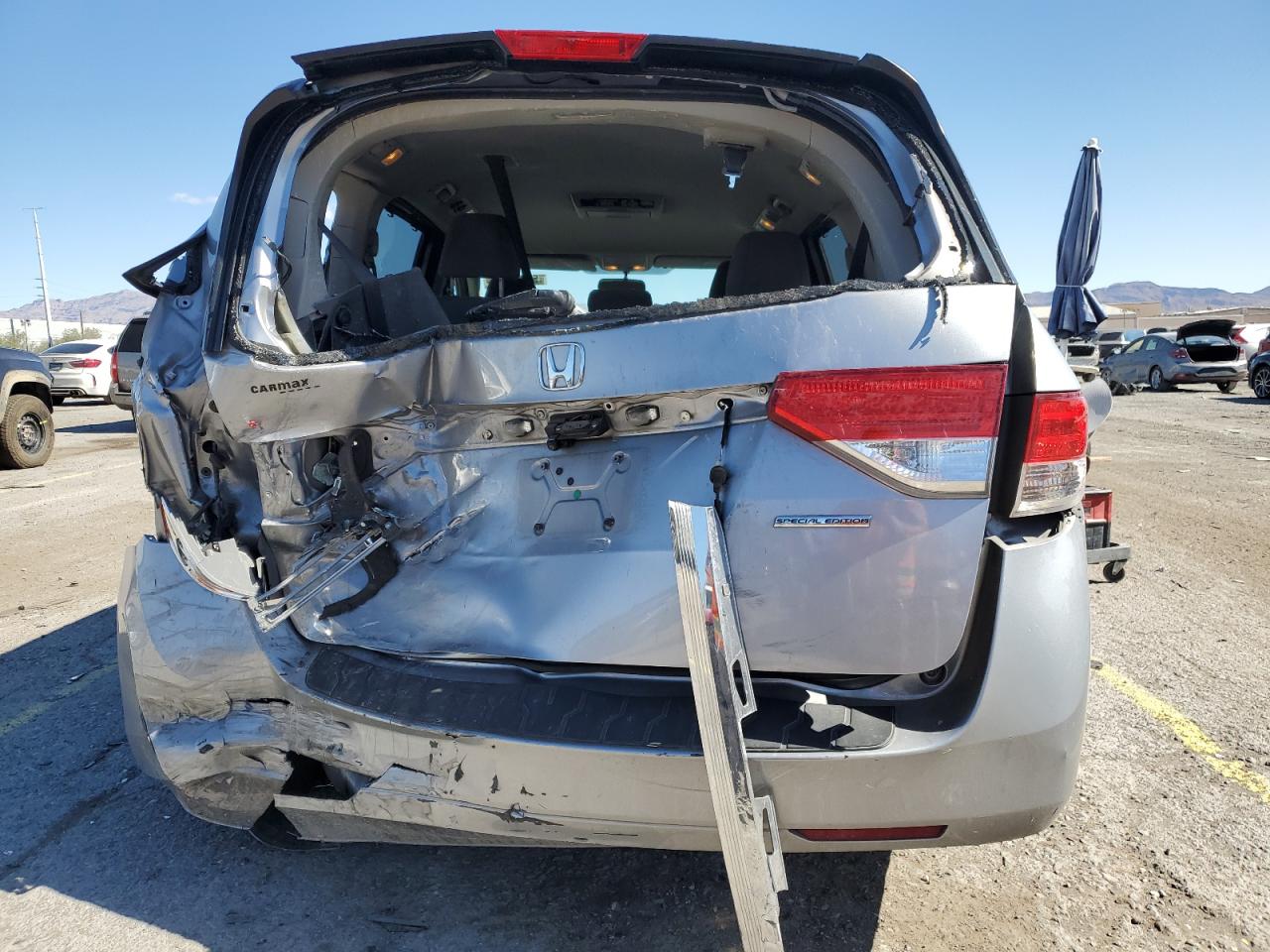 2017 Honda Odyssey Se VIN: 5FNRL5H36HB020938 Lot: 56994615