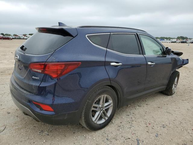  HYUNDAI SANTA FE 2018 Granatowy
