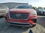 2017 Hyundai Santa Fe Se Ultimate за продажба в Spartanburg, SC - Minor Dent/Scratches
