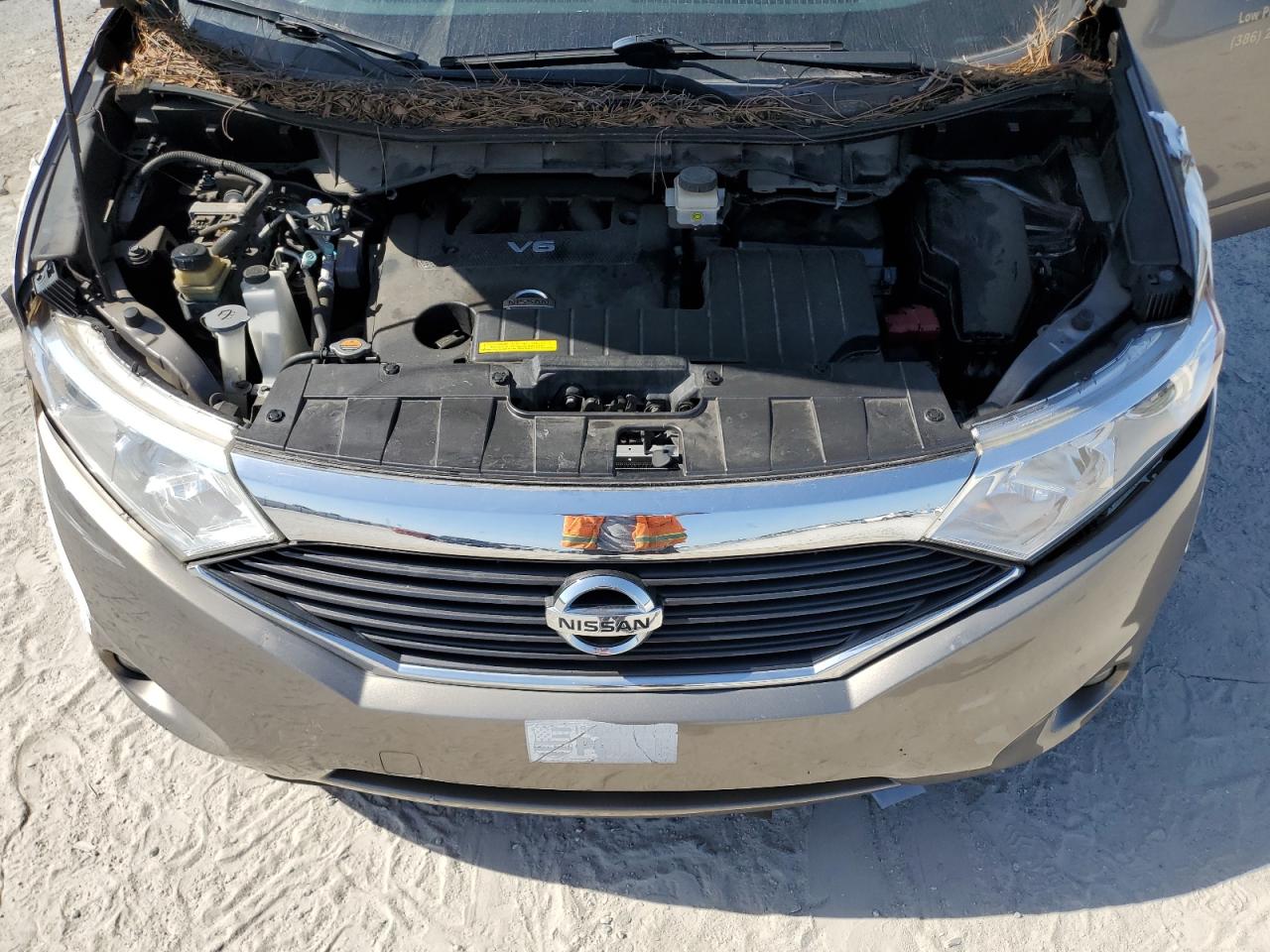 2017 Nissan Quest S VIN: JN8AE2KP0H9165716 Lot: 57206875