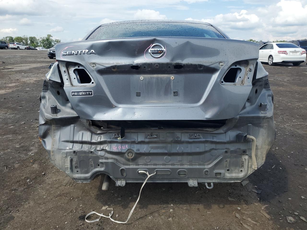 2017 Nissan Sentra S VIN: 3N1AB7AP2HY282181 Lot: 57028935