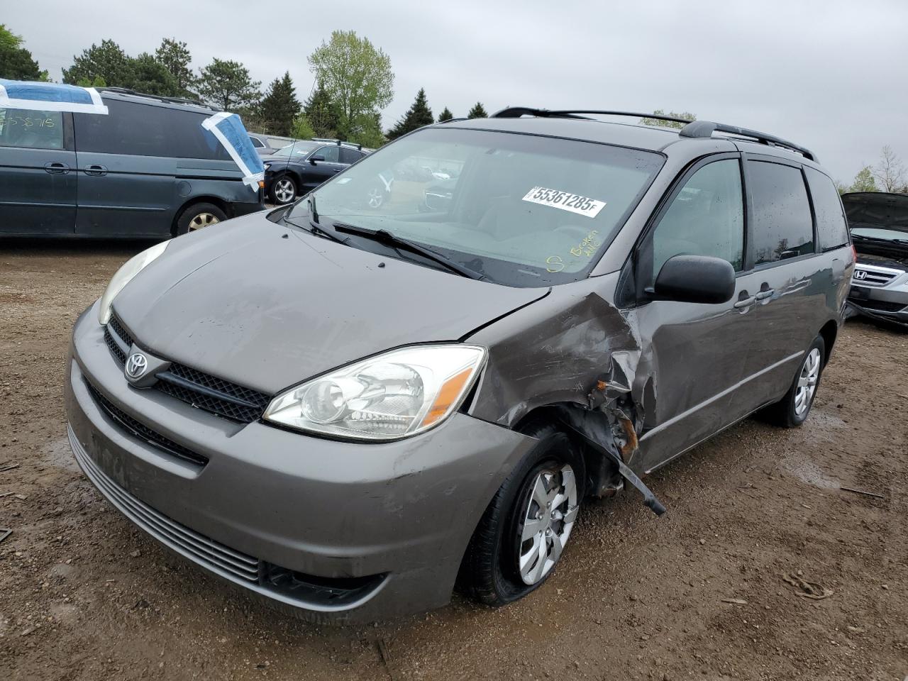 2004 Toyota Sienna Ce VIN: 5TDZA23C14S005135 Lot: 55361285