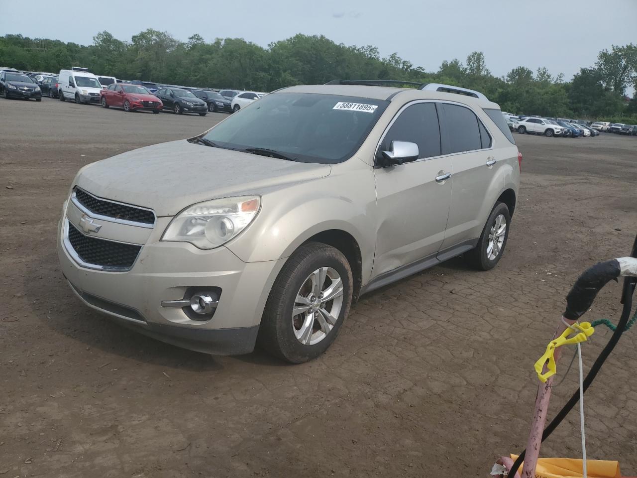 2012 Chevrolet Equinox Ltz продається в New Britain, CT - Mechanical