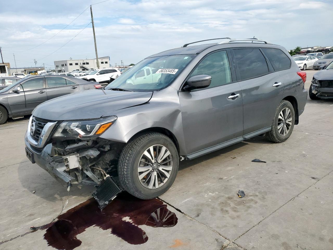 2017 Nissan Pathfinder S იყიდება Grand Prairie-ში, TX - Front End