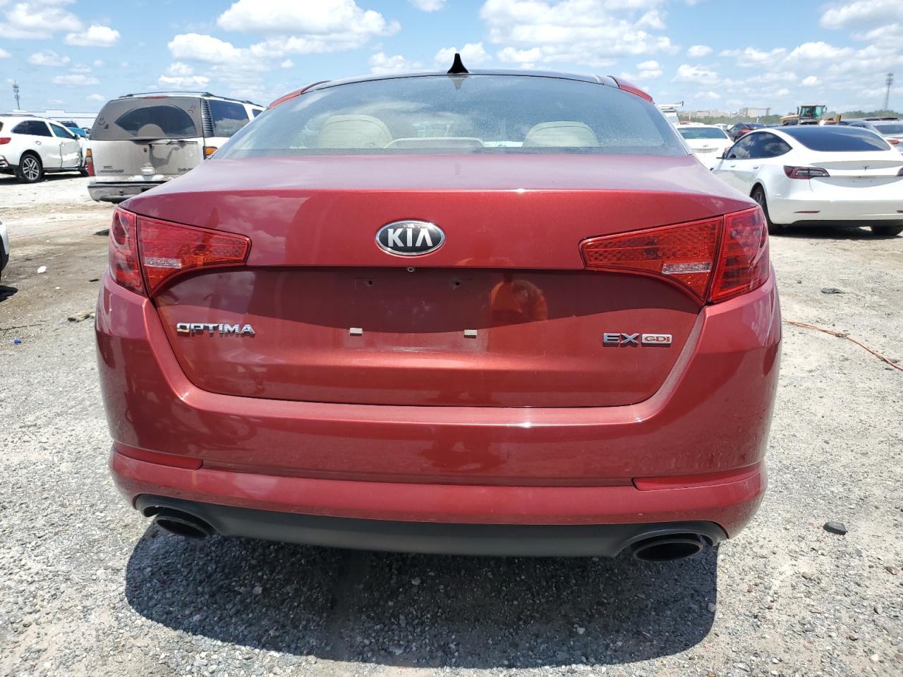 2013 Kia Optima Ex VIN: 5XXGN4A75DG183192 Lot: 57114525