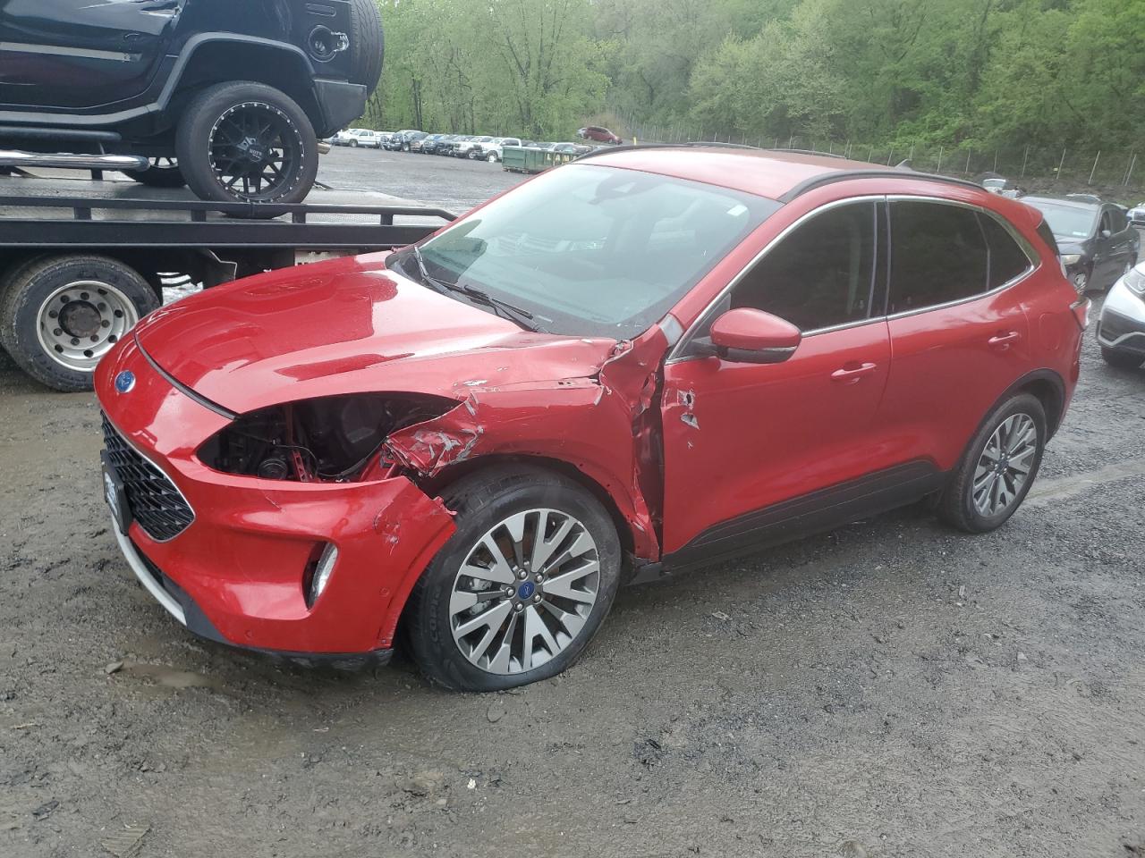 2020 Ford Escape Titanium na sprzedaż w Marlboro, NY - Front End