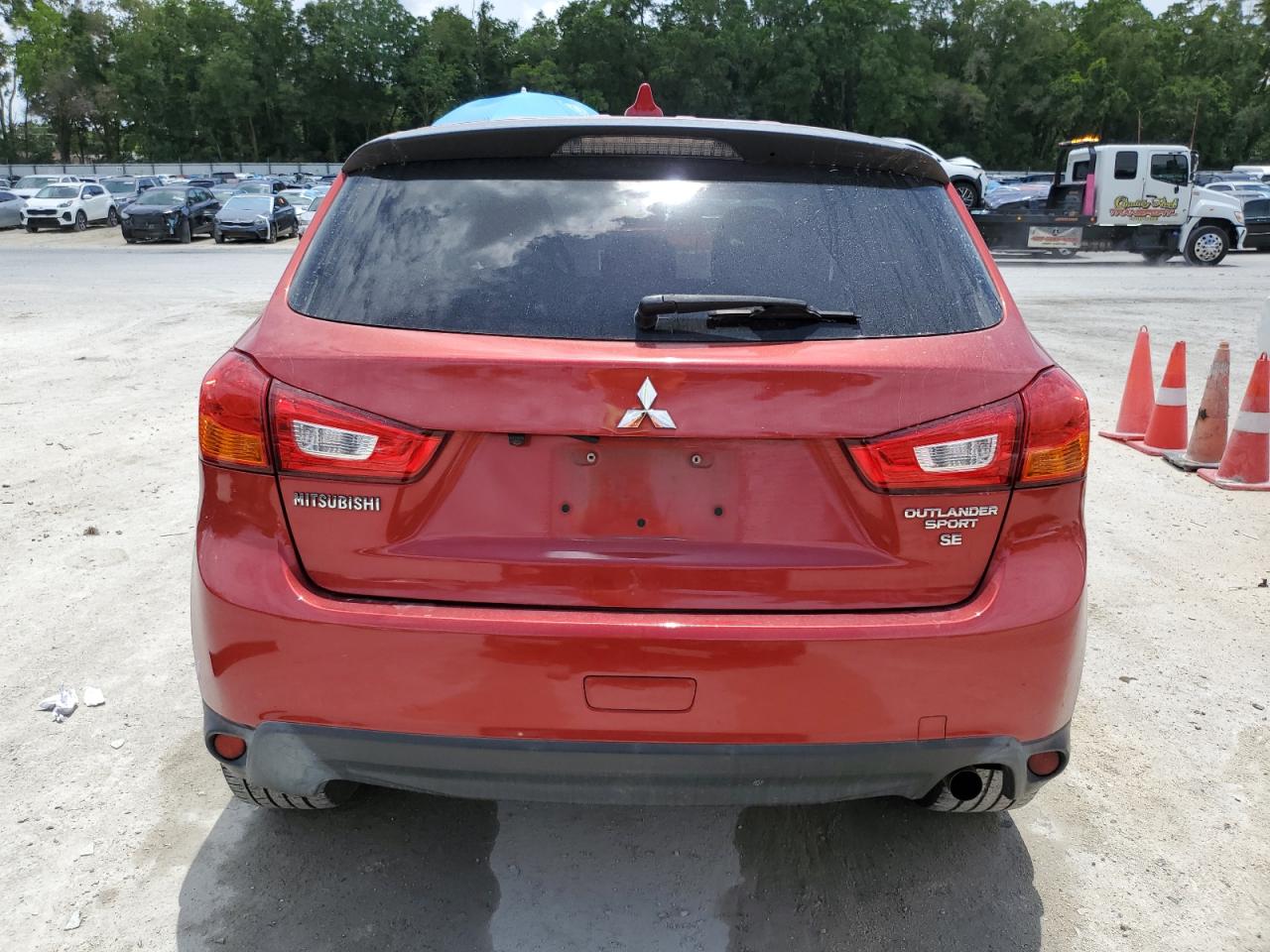 2017 Mitsubishi Outlander Sport Es VIN: JA4AP3AW6HZ066400 Lot: 58722425