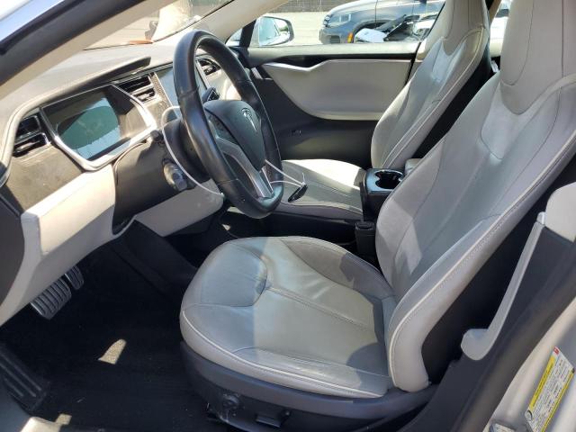Hatchbacks TESLA MODEL S 2012 Srebrny