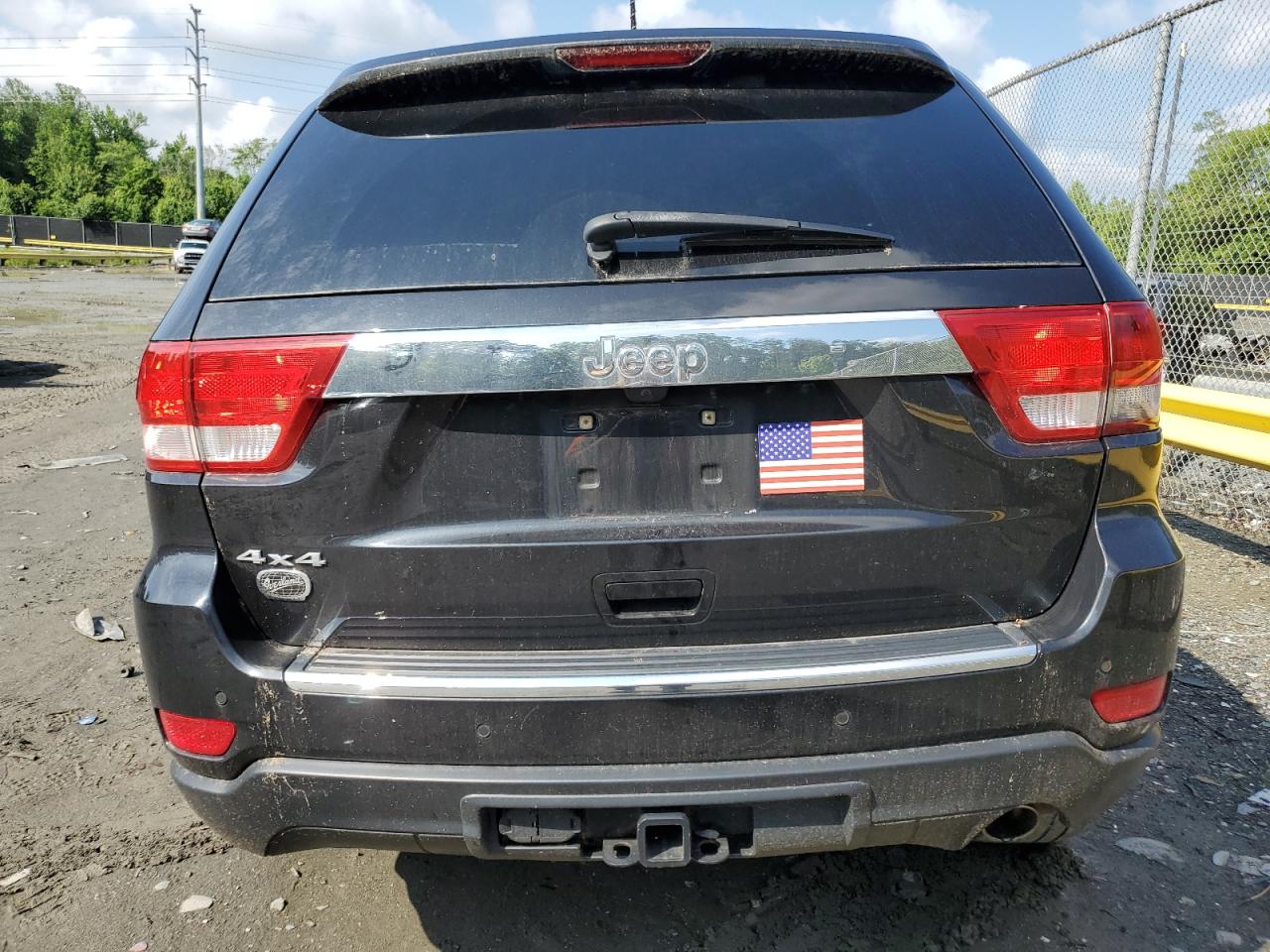 2012 Jeep Grand Cherokee Overland VIN: 1C4RJFCGXCC178212 Lot: 59129915