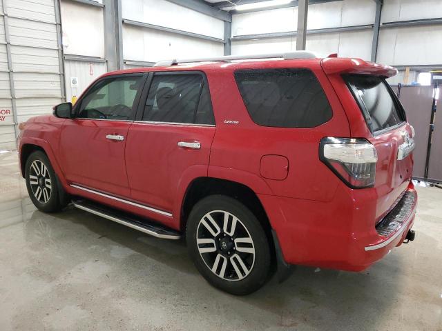  TOYOTA 4RUNNER 2020 Czerwony