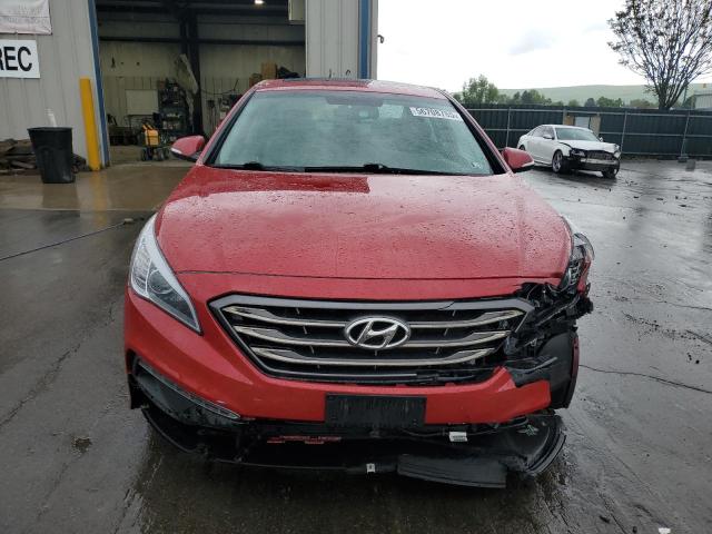  HYUNDAI SONATA 2017 Red