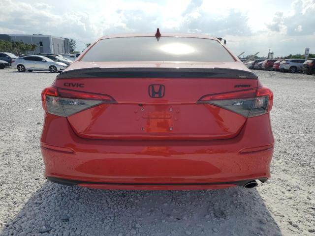  HONDA CIVIC 2022 Червоний