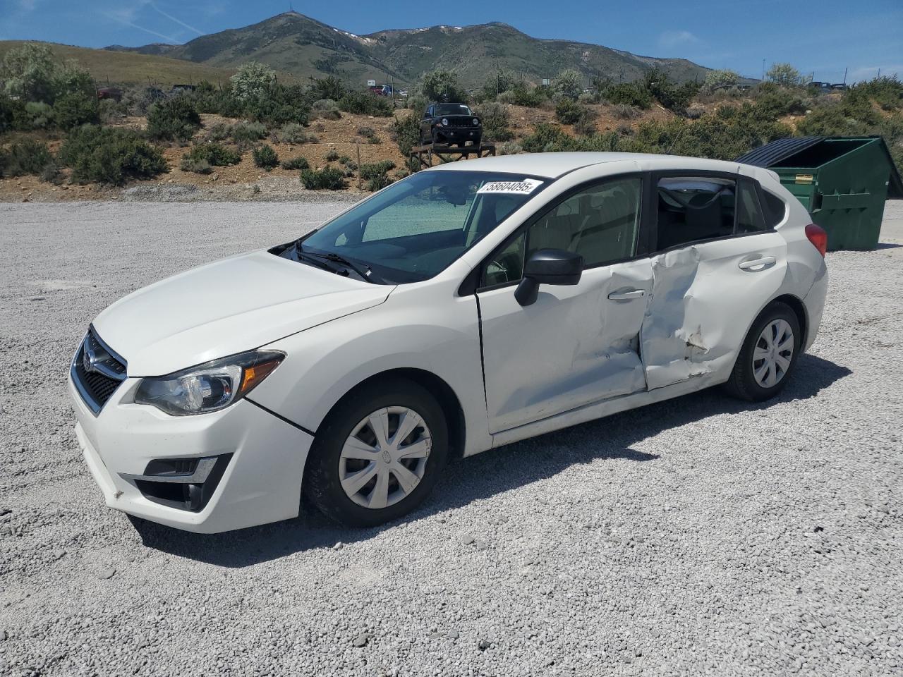 2015 Subaru Impreza за продажба в Reno, NV - Side