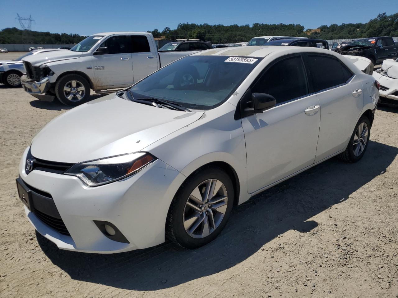 2014 Toyota Corolla Eco продається в Anderson, CA - Rear End