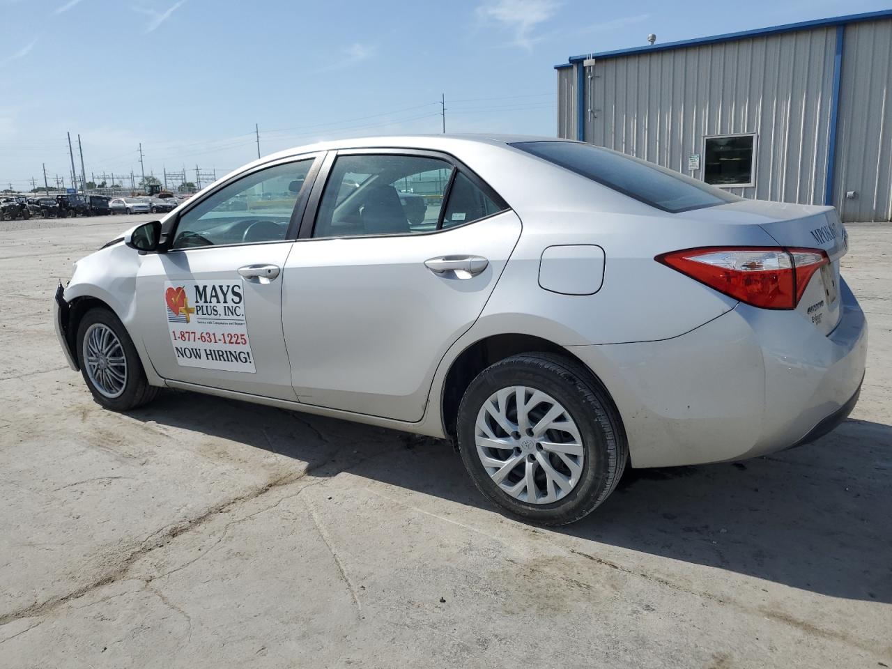 2016 Toyota Corolla L VIN: 5YFBURHE1GP398224 Lot: 57043215