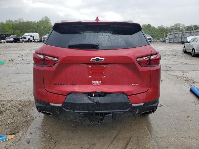  CHEVROLET BLAZER 2022 Бордовий