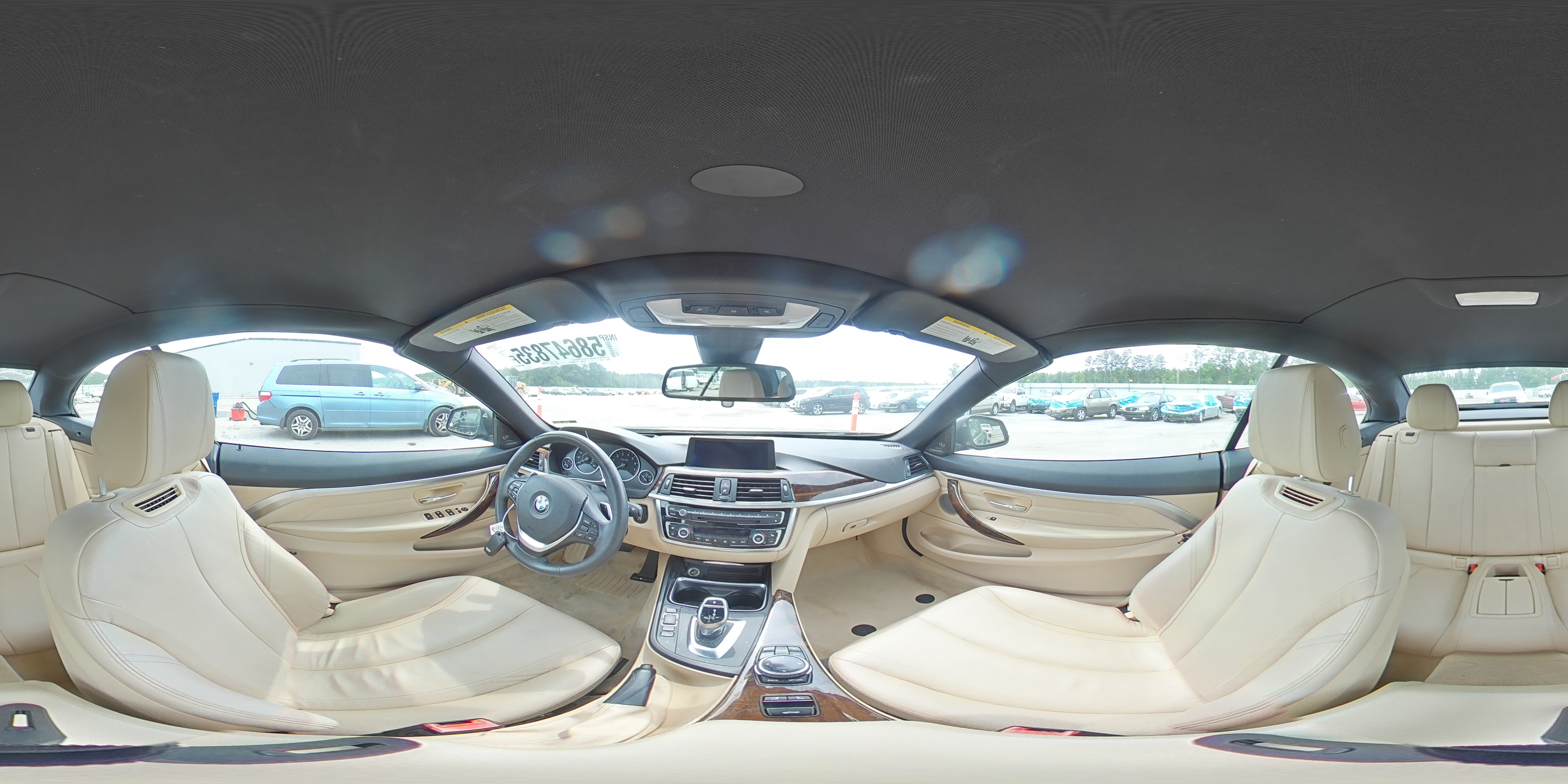 2014 BMW 435 I VIN: WBA3T3C5XEP737151 Lot: 58647835