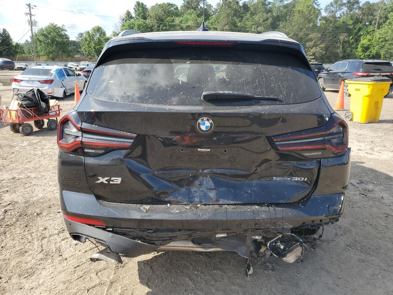 2022 BMW X3 Sdrive30I VIN: 5UX43DP05N9K73720 Lot: 56982415