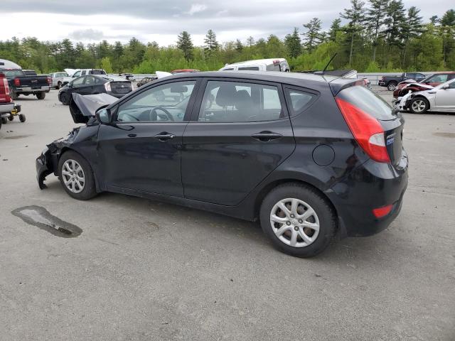  HYUNDAI ACCENT 2012 Czarny