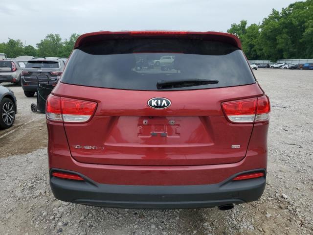  KIA SORENTO 2016 Czerwony