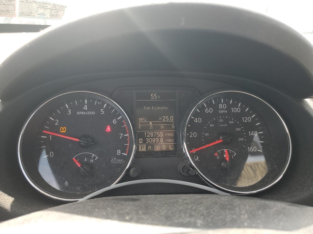 2014 Nissan Rogue Select S VIN: JN8AS5MV3EW701626 Lot: 57864685