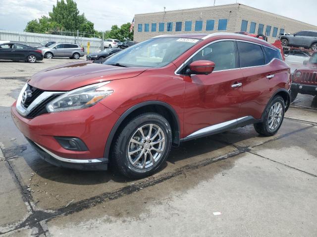 NISSAN MURANO 2018 Бургунди