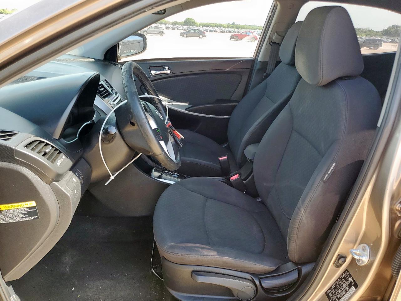 2013 Hyundai Accent Gls VIN: KMHCU5AE1DU073848 Lot: 57225415