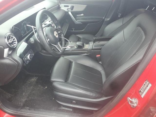  MERCEDES-BENZ A-CLASS 2019 Red