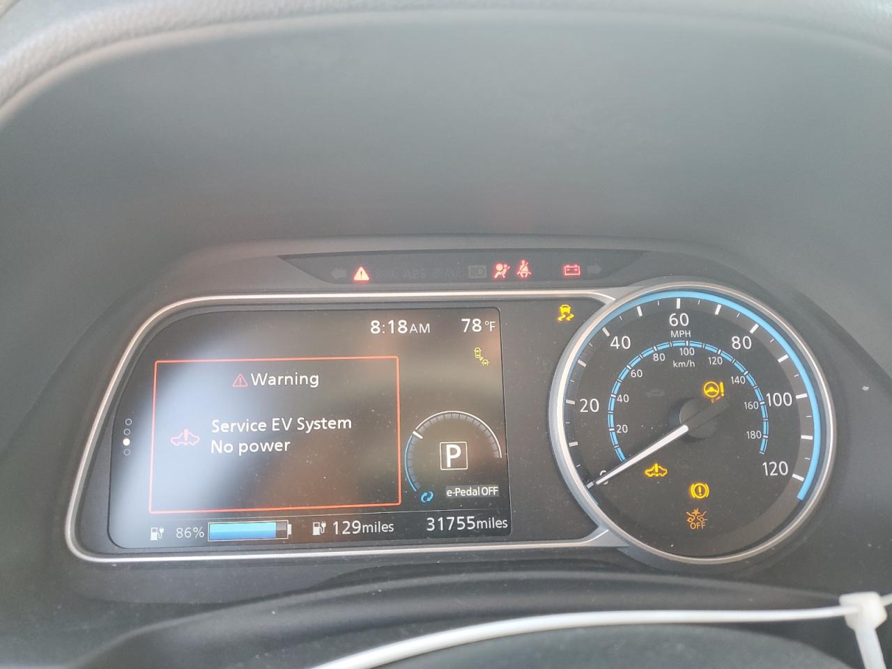 2019 Nissan Leaf S VIN: 1N4AZ1CP7KC301168 Lot: 57576085