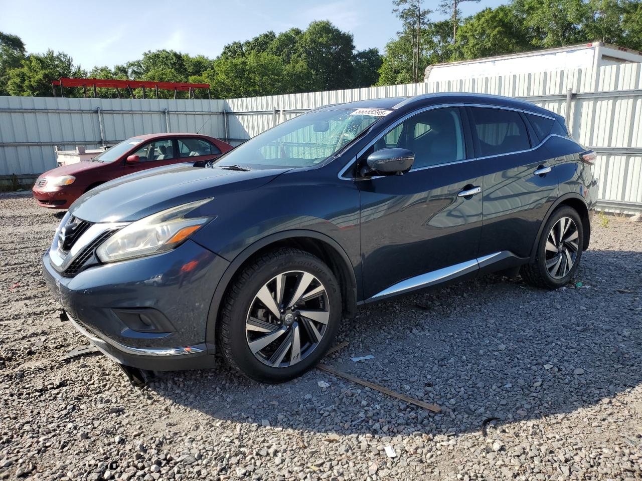 2016 Nissan Murano S იყიდება Augusta-ში, GA - Top/Roof