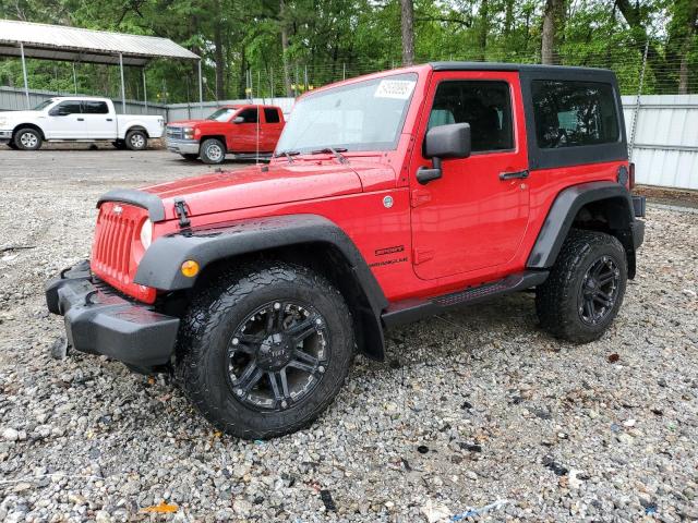  JEEP WRANGLER 2014 Czerwony