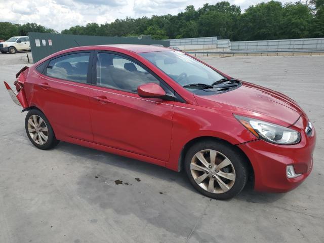  HYUNDAI ACCENT 2013 Red