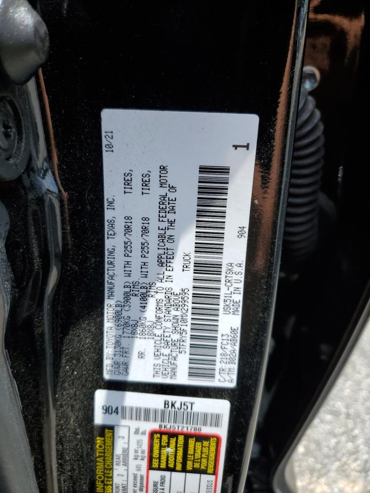 5TFRY5F10MX299595 TOYOTA TUNDRA 2021