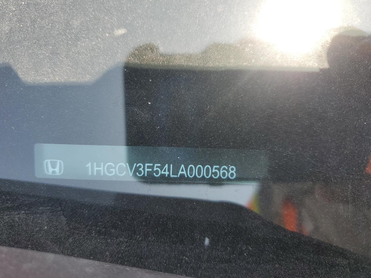 1HGCV3F54LA000568 HONDA ACCORD 2020
