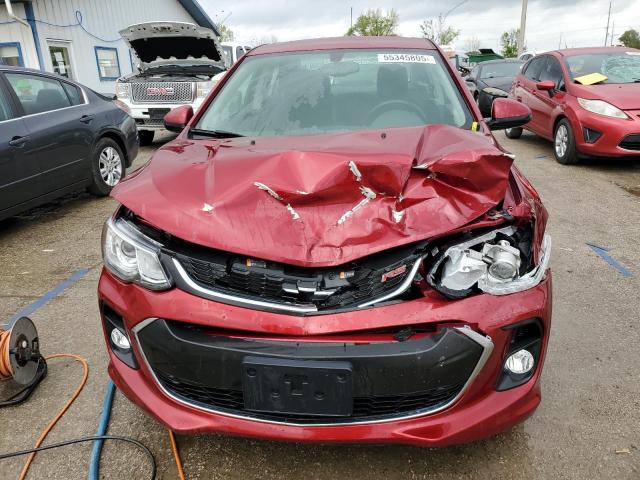  CHEVROLET SONIC 2018 Maroon