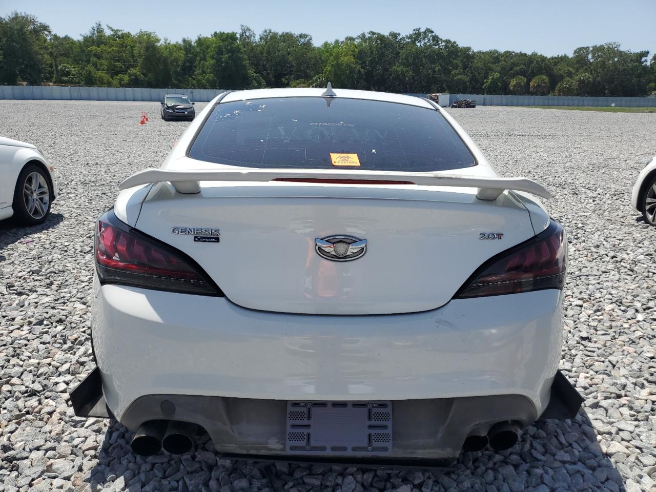 2013 Hyundai Genesis Coupe 2.0T VIN: KMHHT6KD4DU095556 Lot: 57264175
