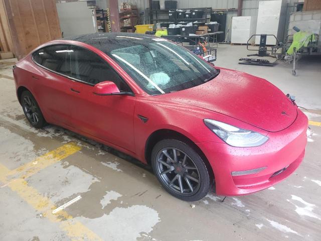  TESLA MODEL 3 2022 Czerwony