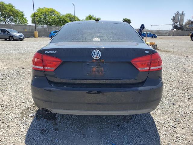  VOLKSWAGEN PASSAT 2012 Черный