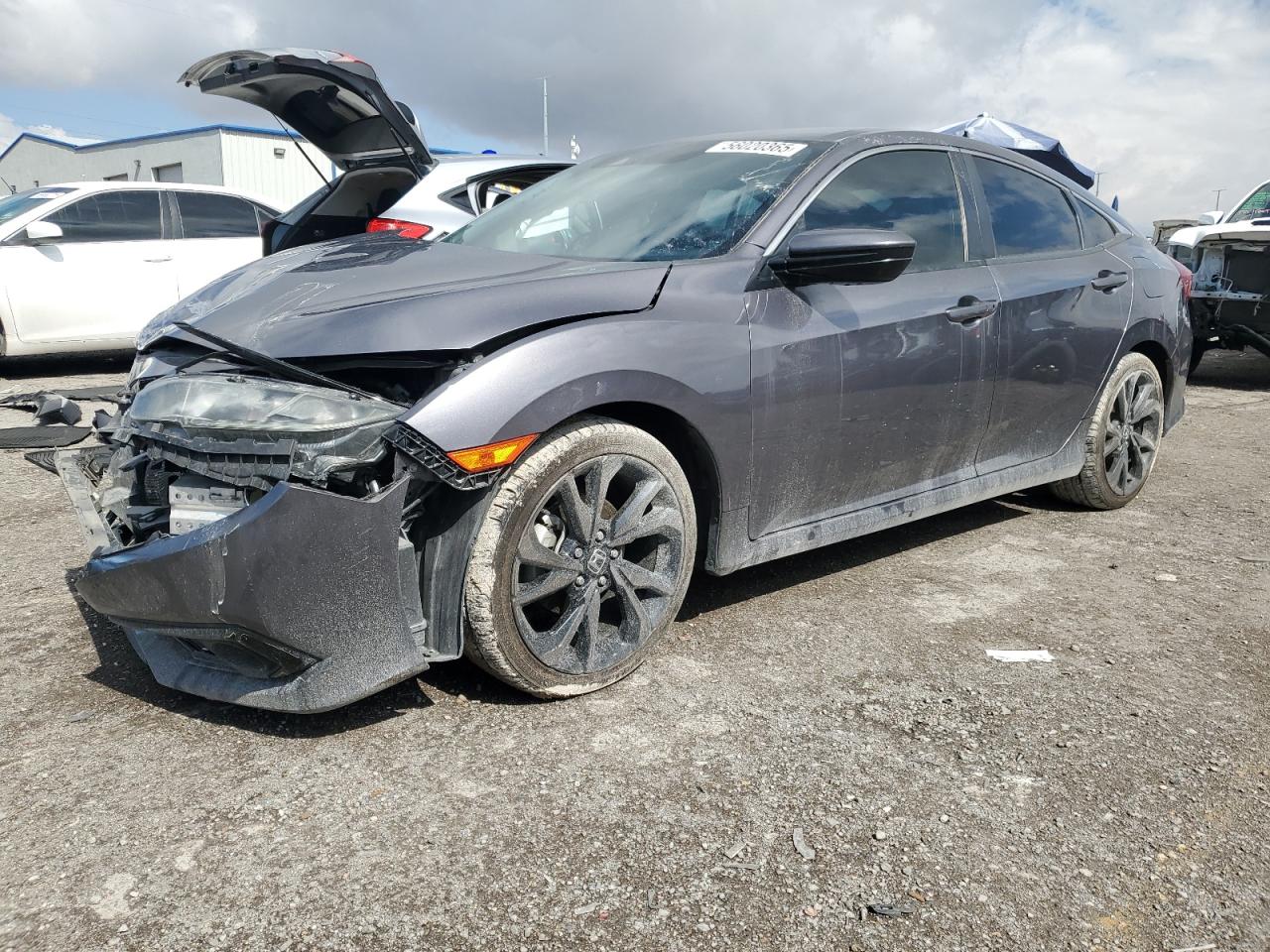 2019 Honda Civic Sport للبيع في Las Vegas، NV - Front End