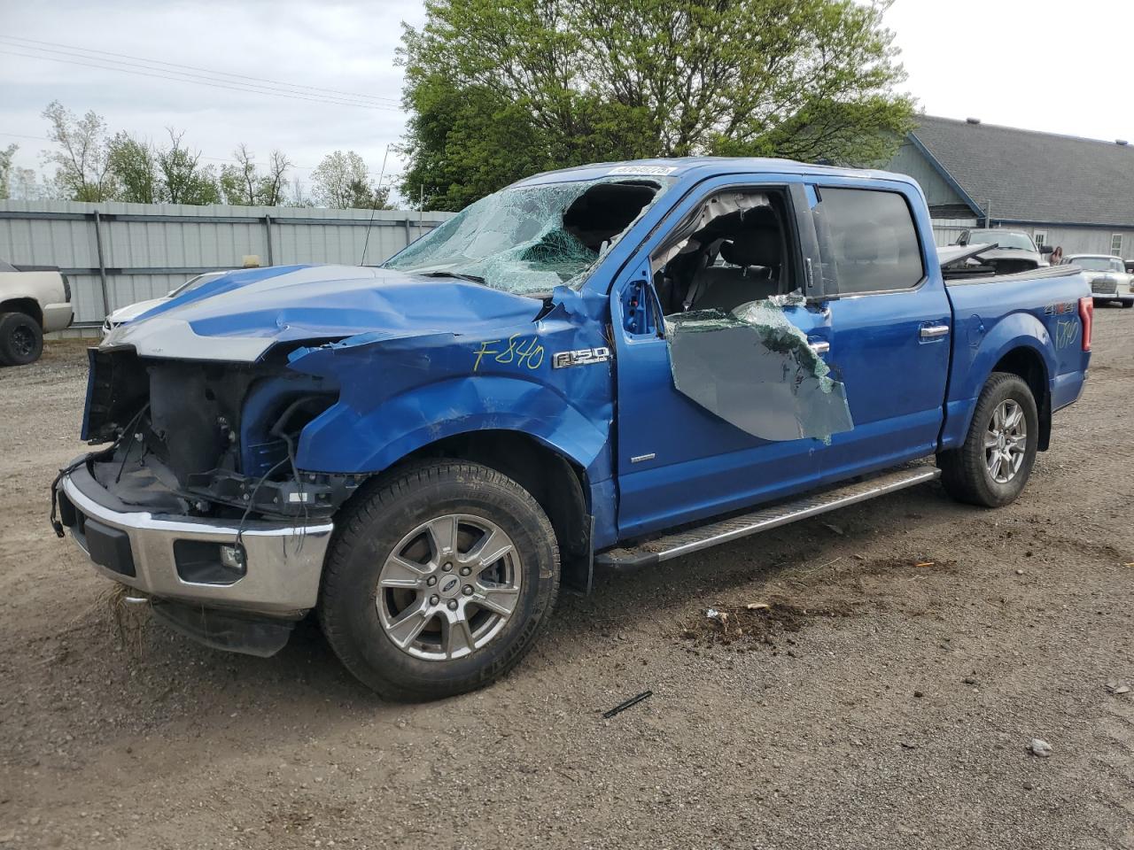 2015 Ford F150 Supercrew for Sale in Davison, MI - Rollover