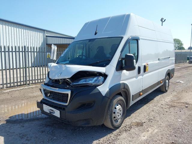 2023 PEUGEOT BOXER 2.2 BLUEHDI H3 PROFESSIONAL PREMIUM+ VAN 140PS for sale at Copart WESTBURY