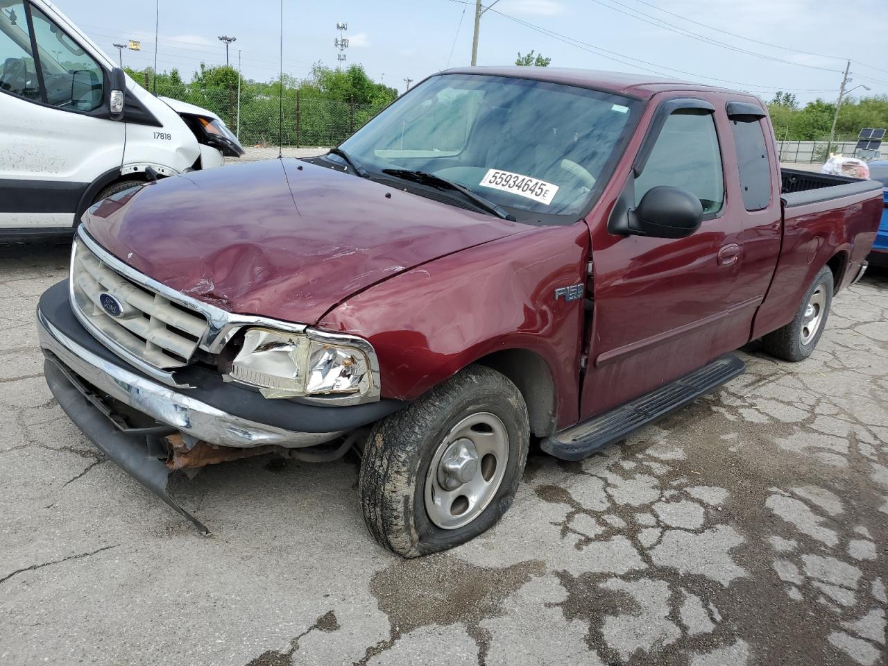 2003 Ford F150 en Venta en Indianapolis, IN - Front End