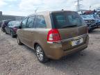 2014 VAUXHALL ZAFIRA DES for sale at Copart BRISTOL