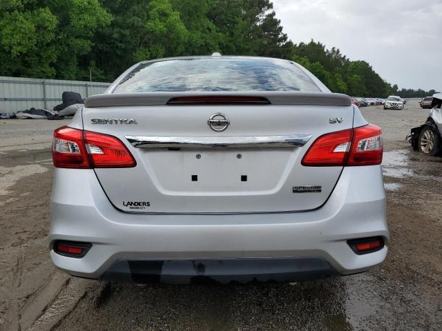  NISSAN SENTRA 2019 Сріблястий