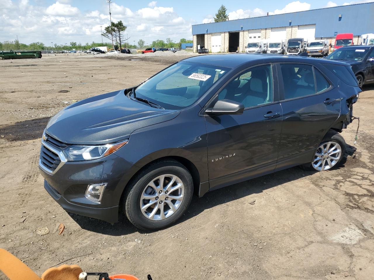 2020 Chevrolet Equinox Ls na sprzedaż w Woodhaven, MI - Rear End